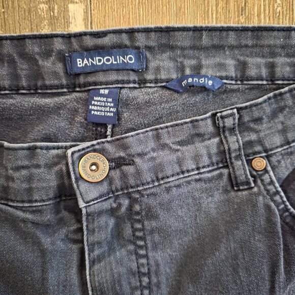 Bandolino Woman's Mandie Jeans Size 16w - Picture 3 of 7